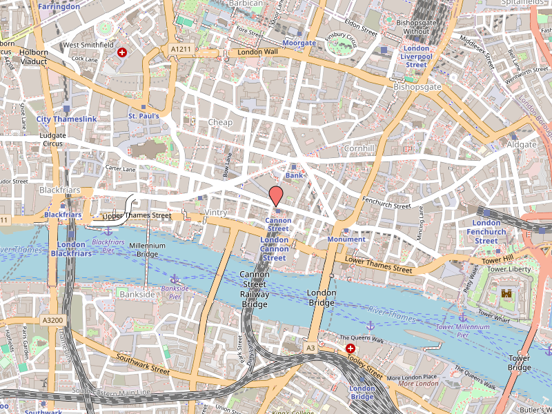 CMS Location map